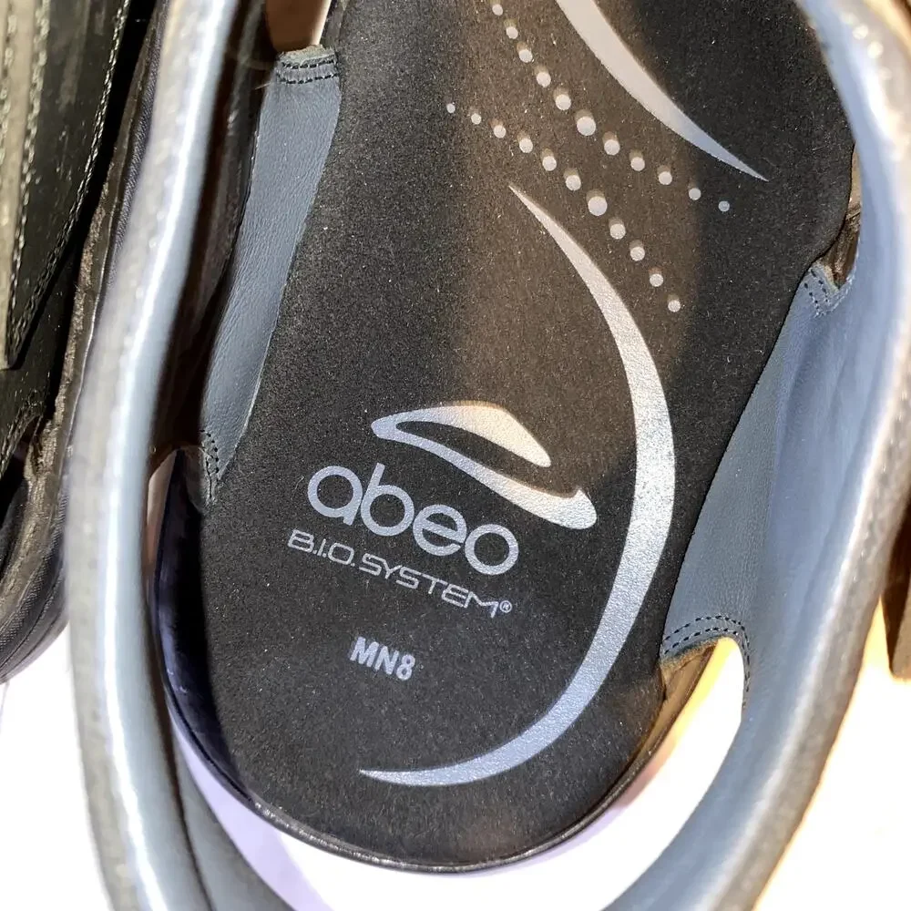 Abeo B.I.O. System Brandon Leather Black Size 8
